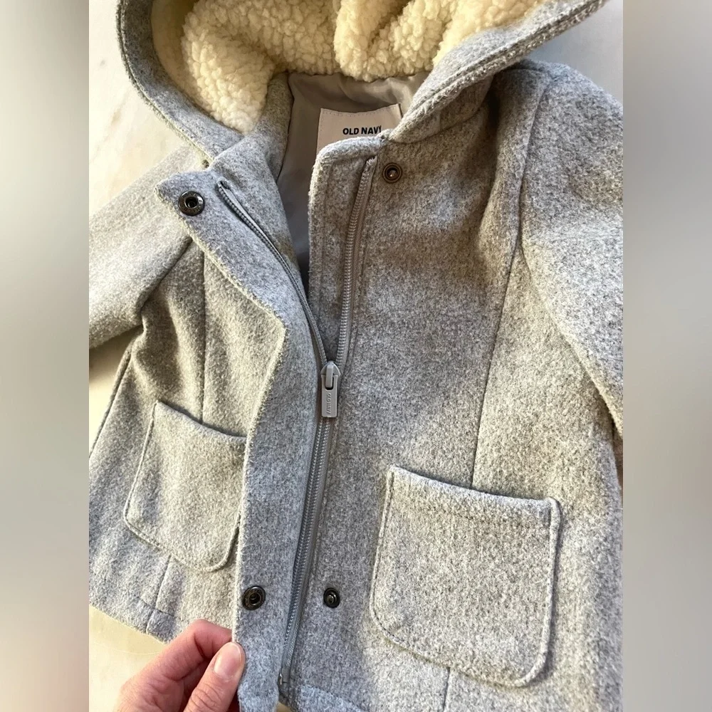Baby Peacoat and Faux Suede Jacket Bundle 12-18 Months